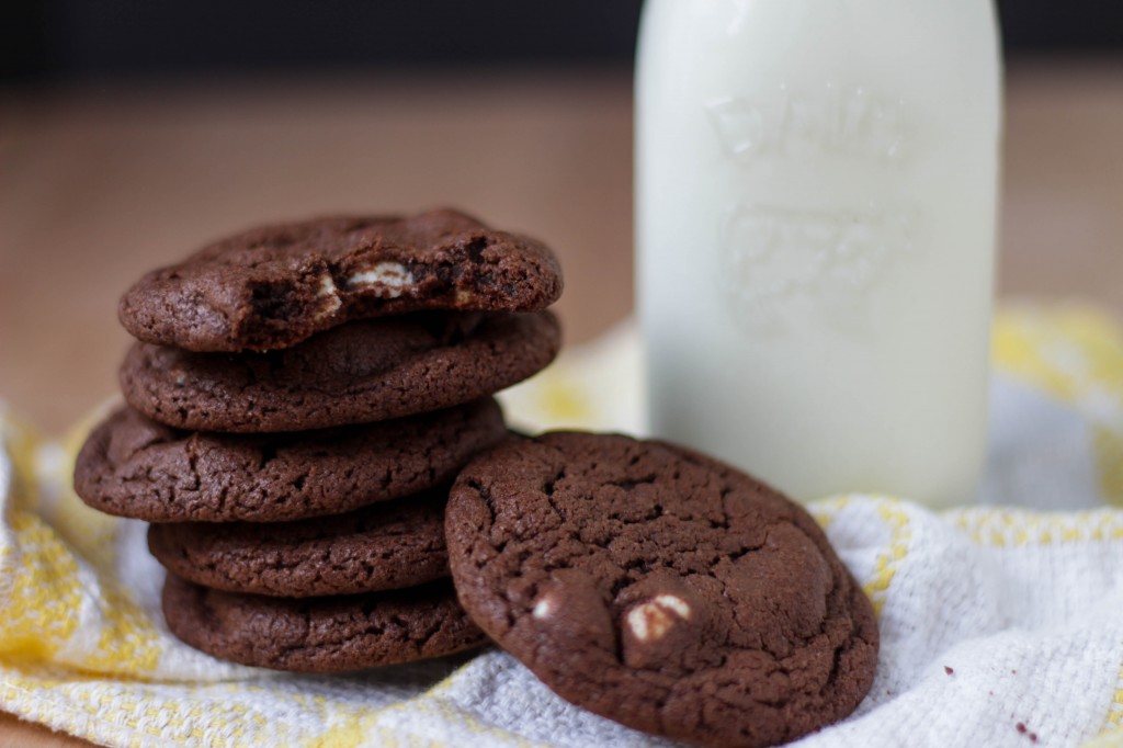 White Chocolate Chip Fudge Cookies