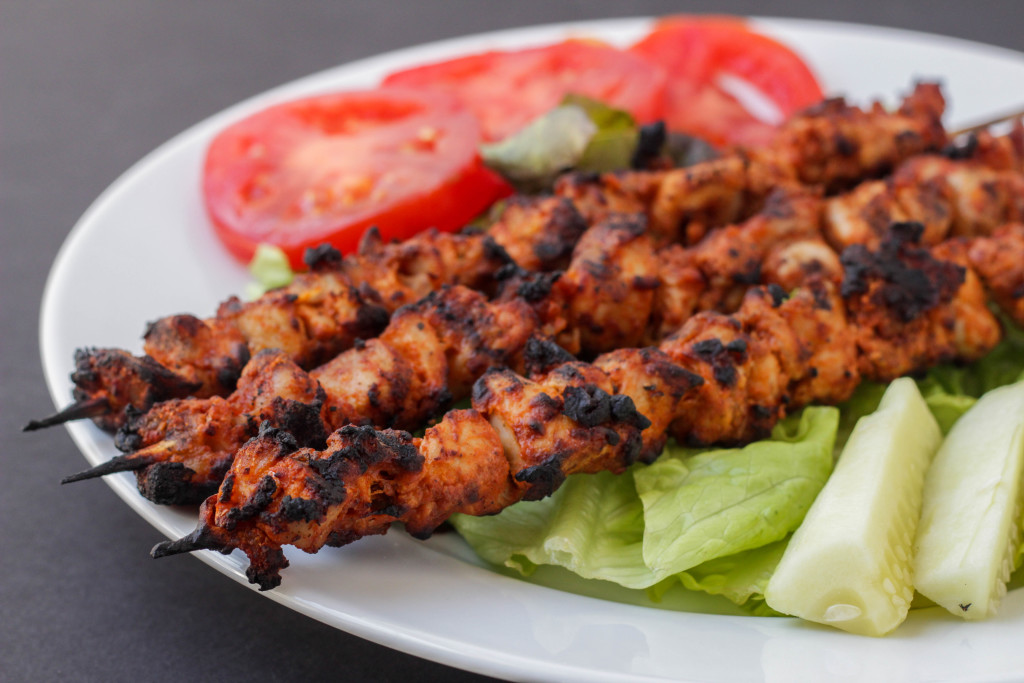 spicy chicken kebabs
